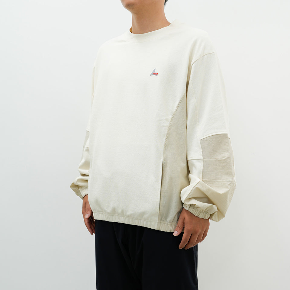 Paneled Crewneck [2 COLORS]