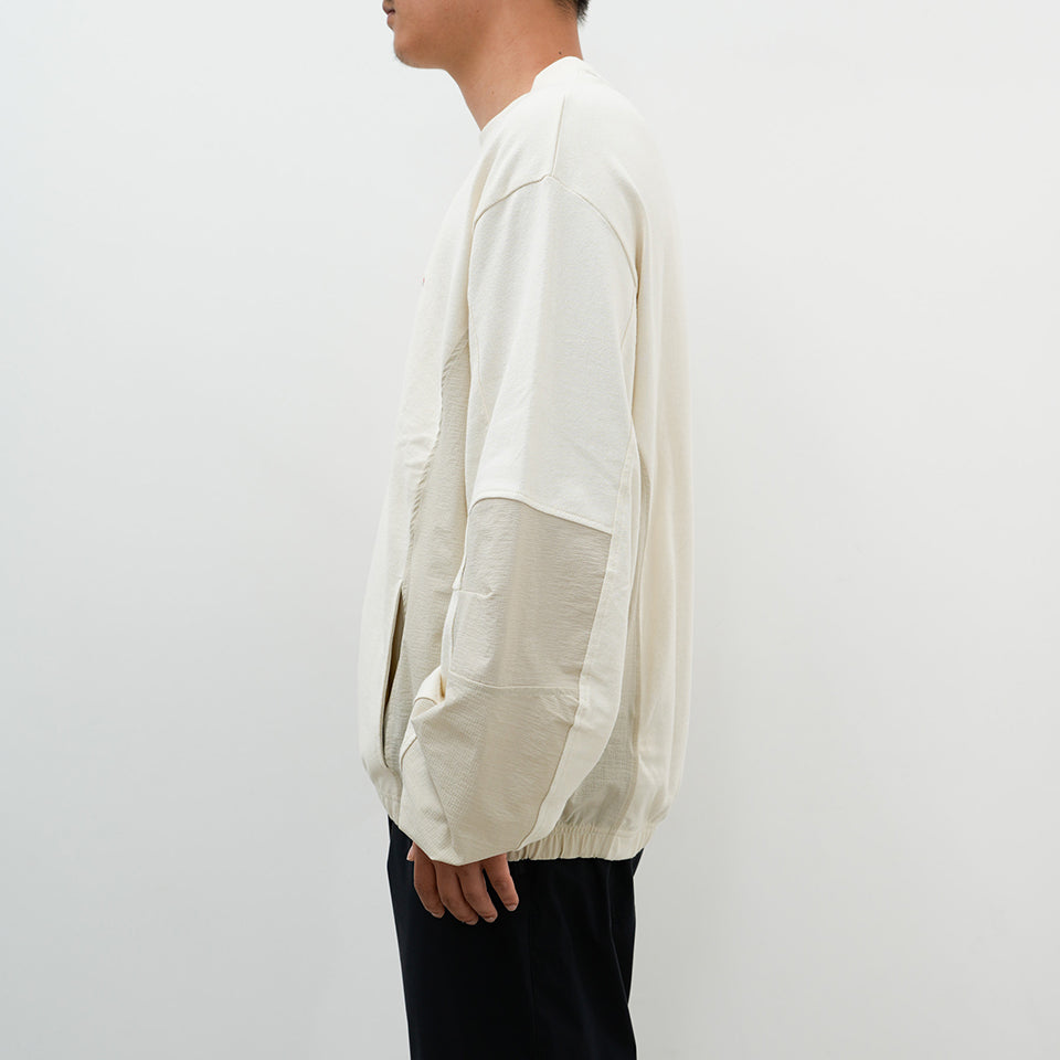 Paneled Crewneck [2 COLORS]