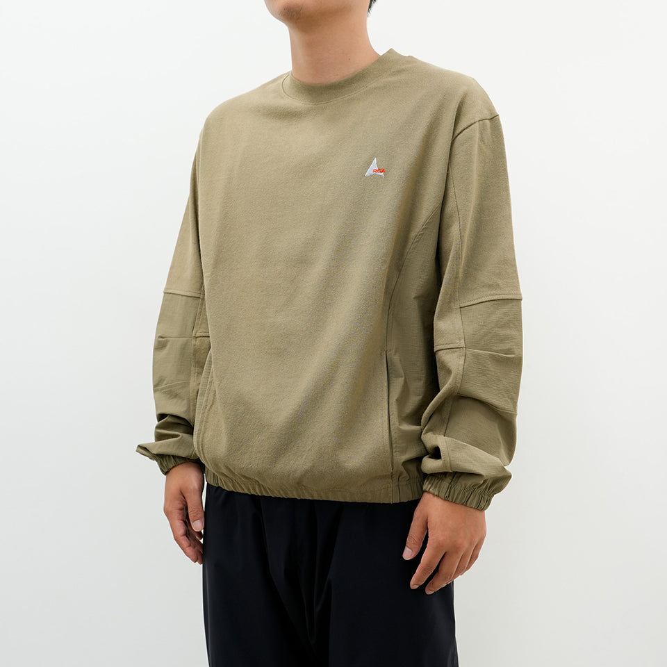 Paneled Crewneck [2 COLORS]