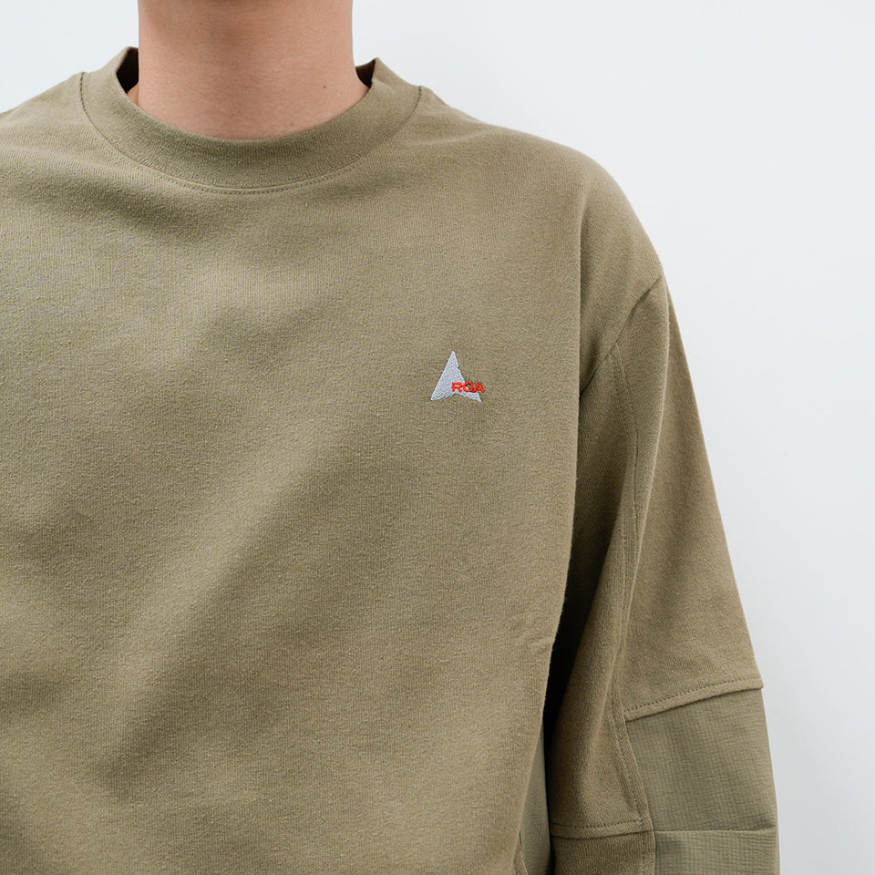 Paneled Crewneck [2 COLORS]