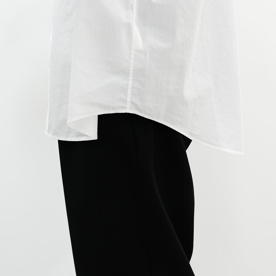 Broad L/S Oversized Regular Collar Shirt [5 COLORS]