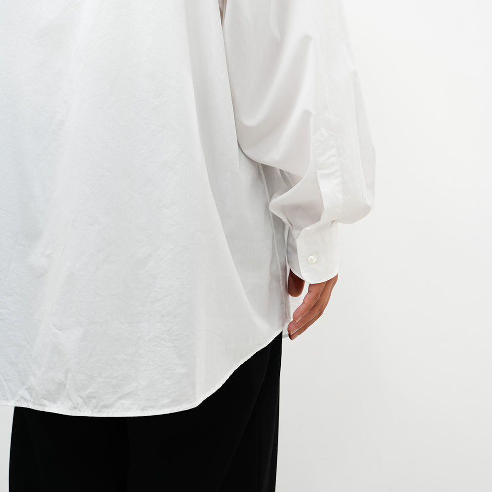 Broad L/S Oversized Regular Collar Shirt [5 COLORS]