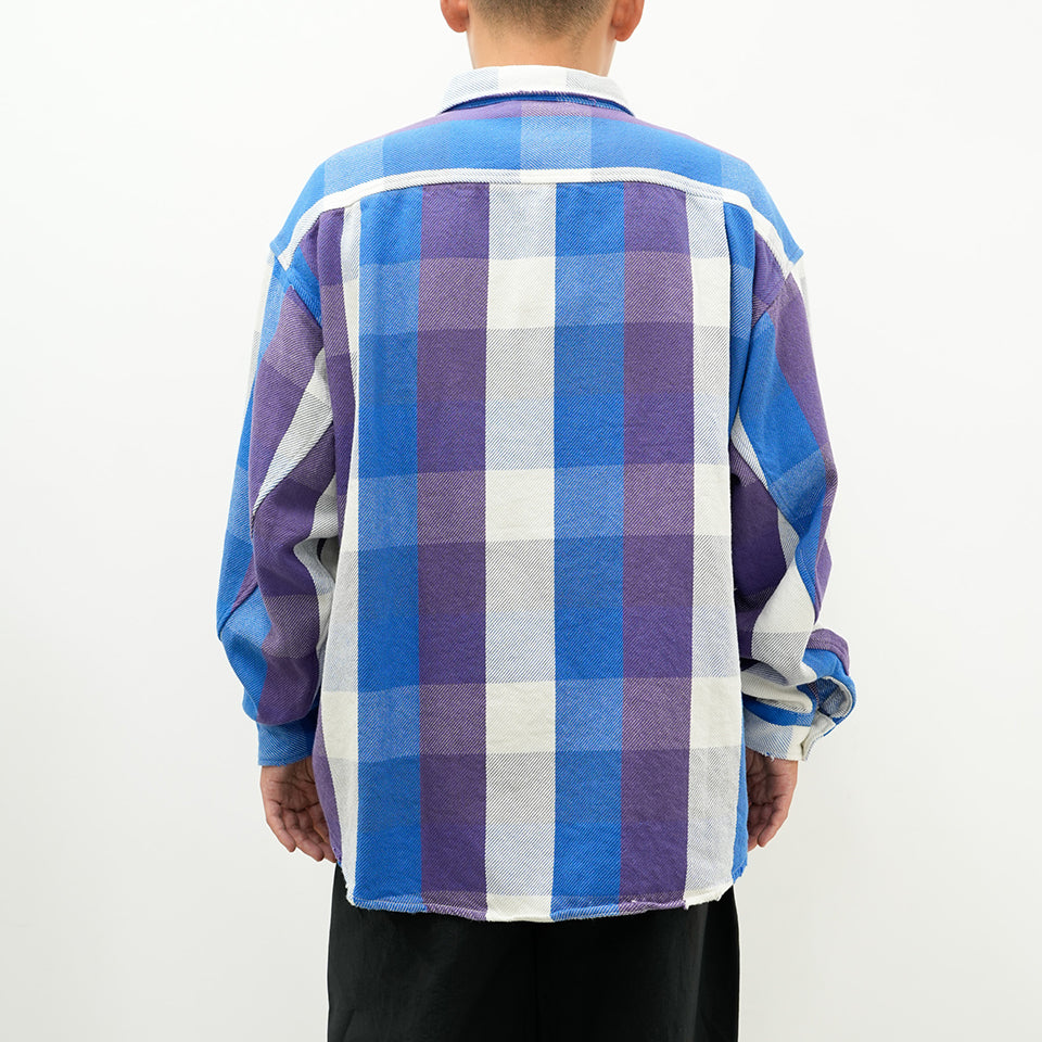 RESEARCHED WORK SHIRT #1 / FLANNEL CHECK