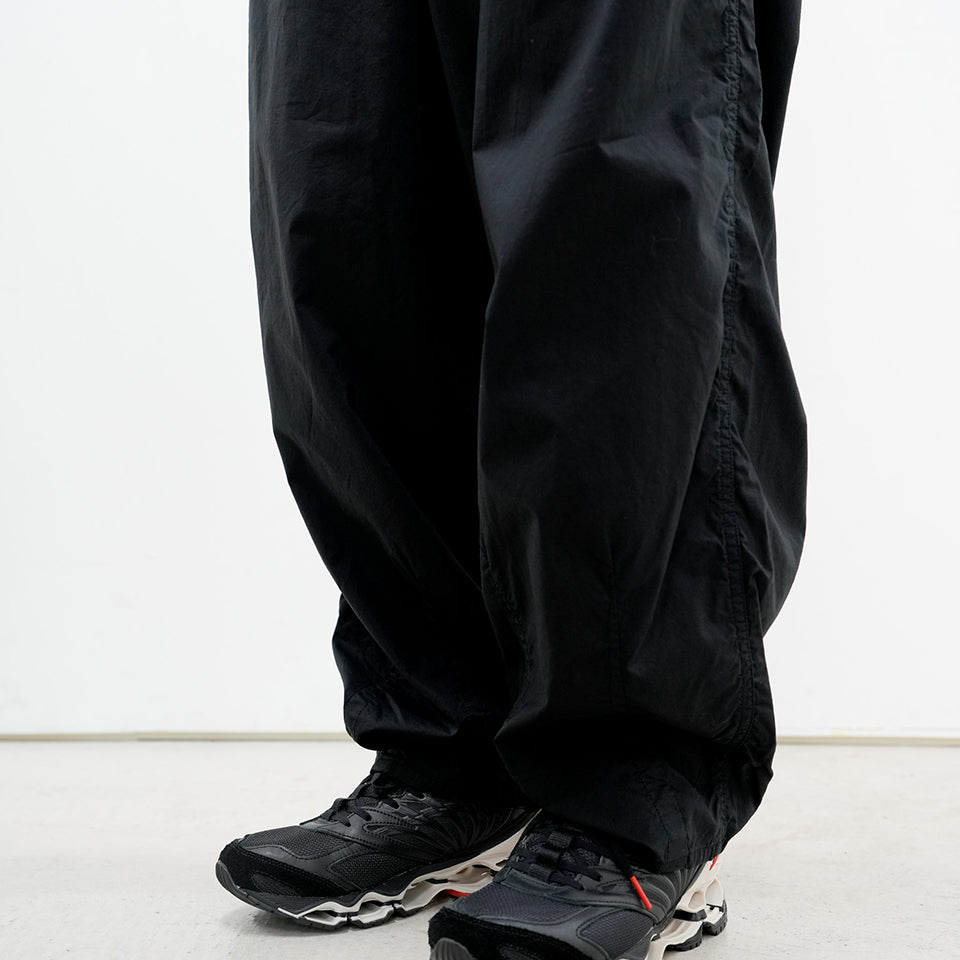 Garment Dyed Typewriter Parachute Pants