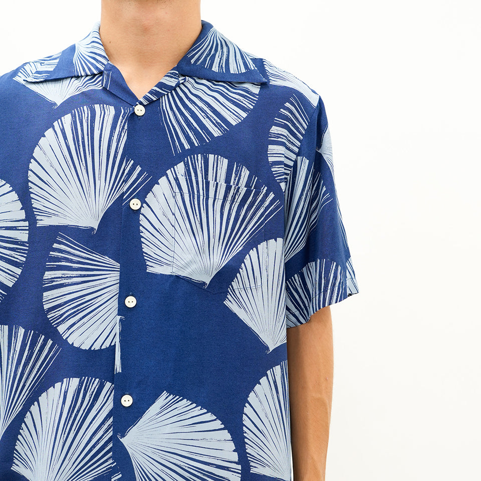 KUBA S/S SHIRTS - NAVY