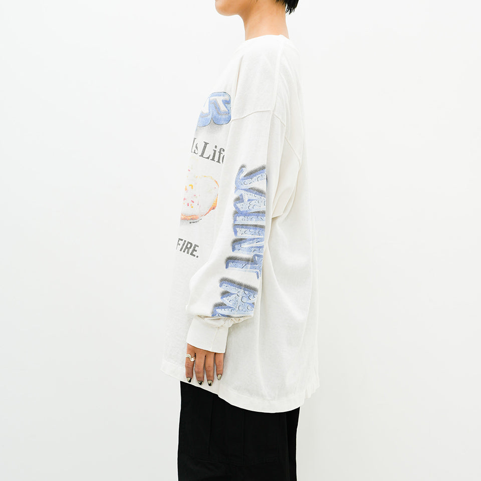 SM-YS1-0000-C39/SA_LS TEE/HEART CKIE/WHT