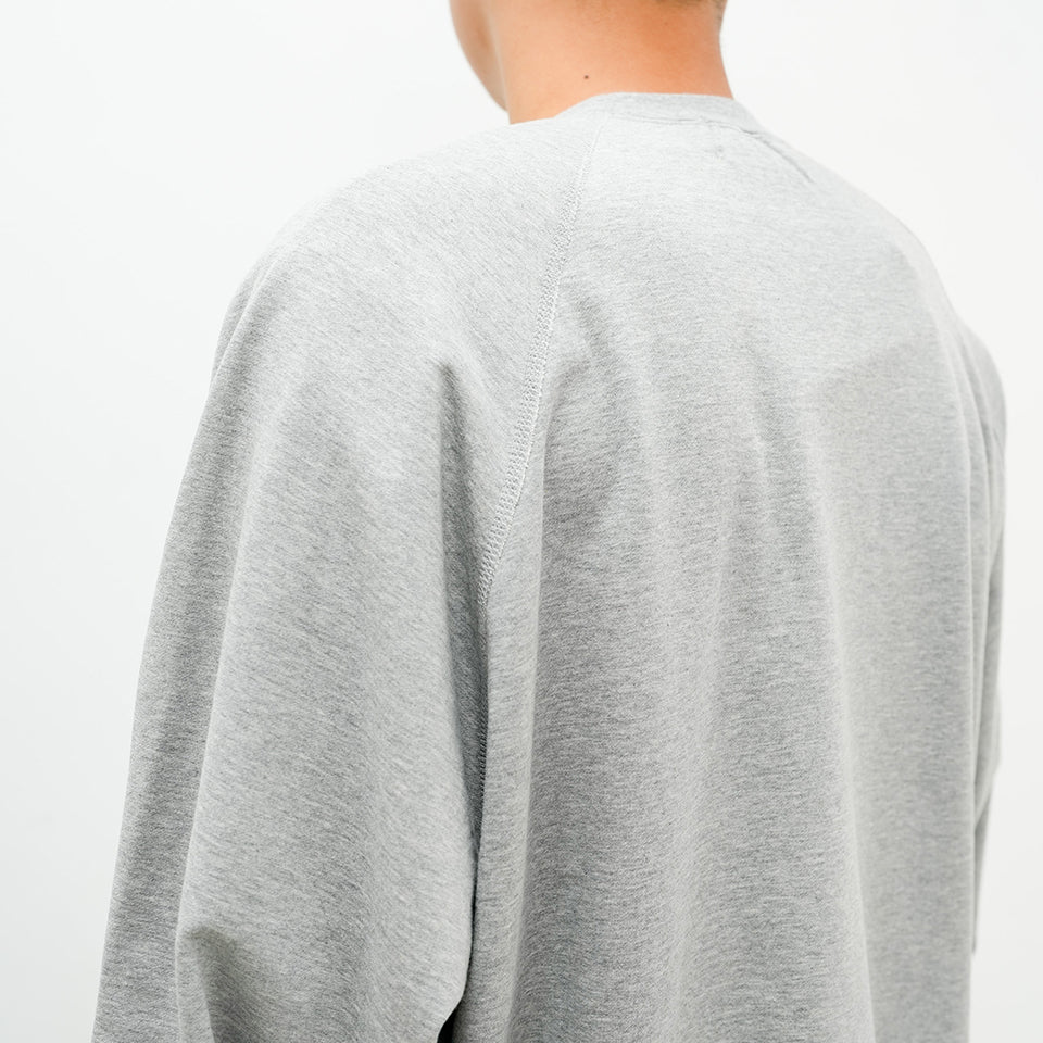 Ultra Compact Terry Crew Neck Sweater [2 COLORS]