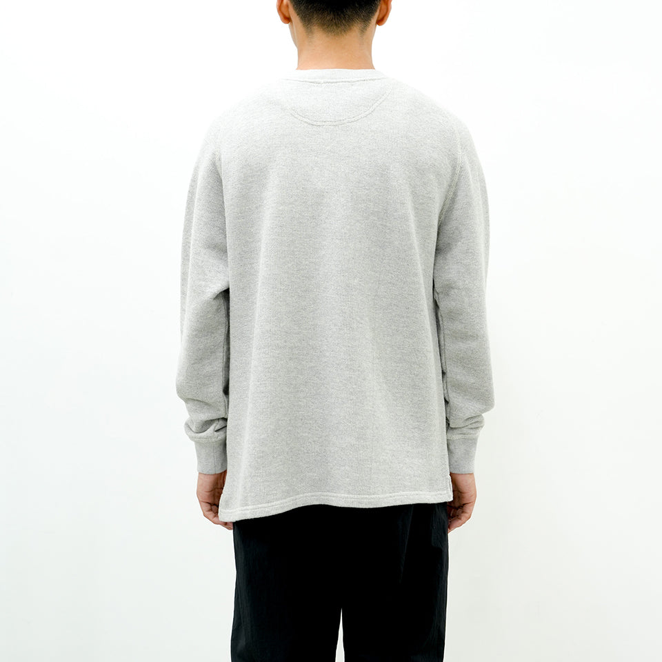 MOCK NECK MIDDLE LOOP SHIRT [2 COLORS]