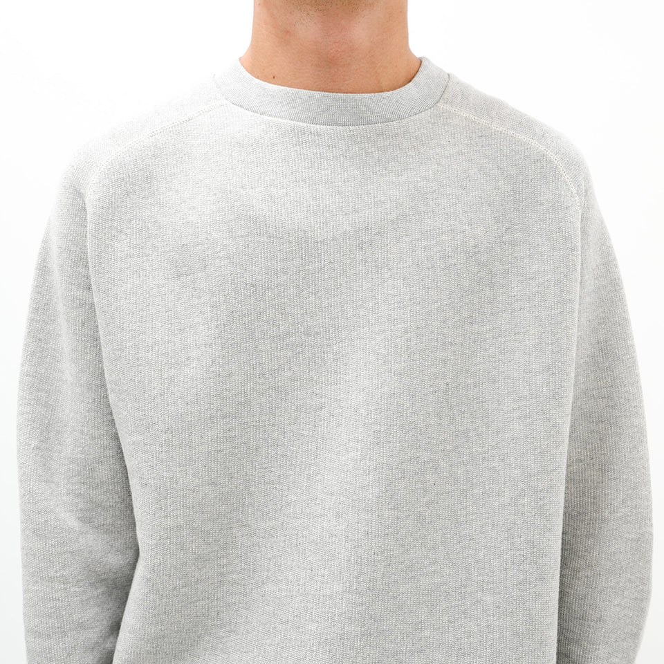 MOCK NECK MIDDLE LOOP SHIRT [2 COLORS]