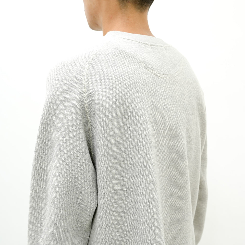 MOCK NECK MIDDLE LOOP SHIRT [2 COLORS]