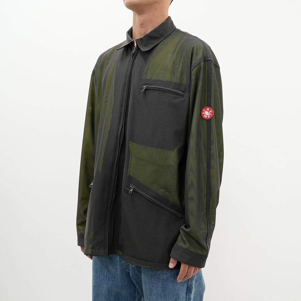 LINED POWERNET ZIP JACKET