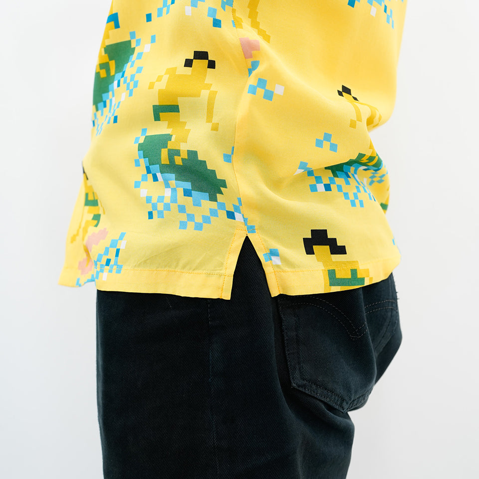 BIT SURFER SHIRTS - LIGHT YELLOW