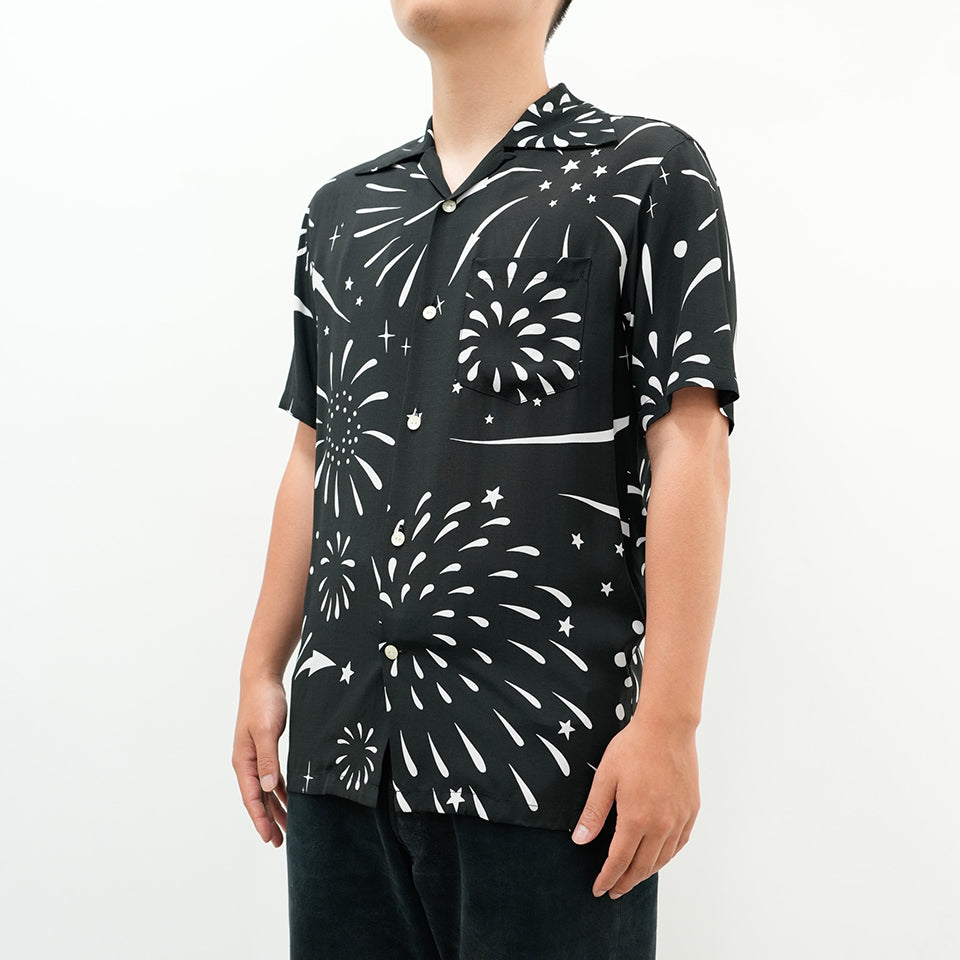 HANABI S/S SHIRTS - BLACK