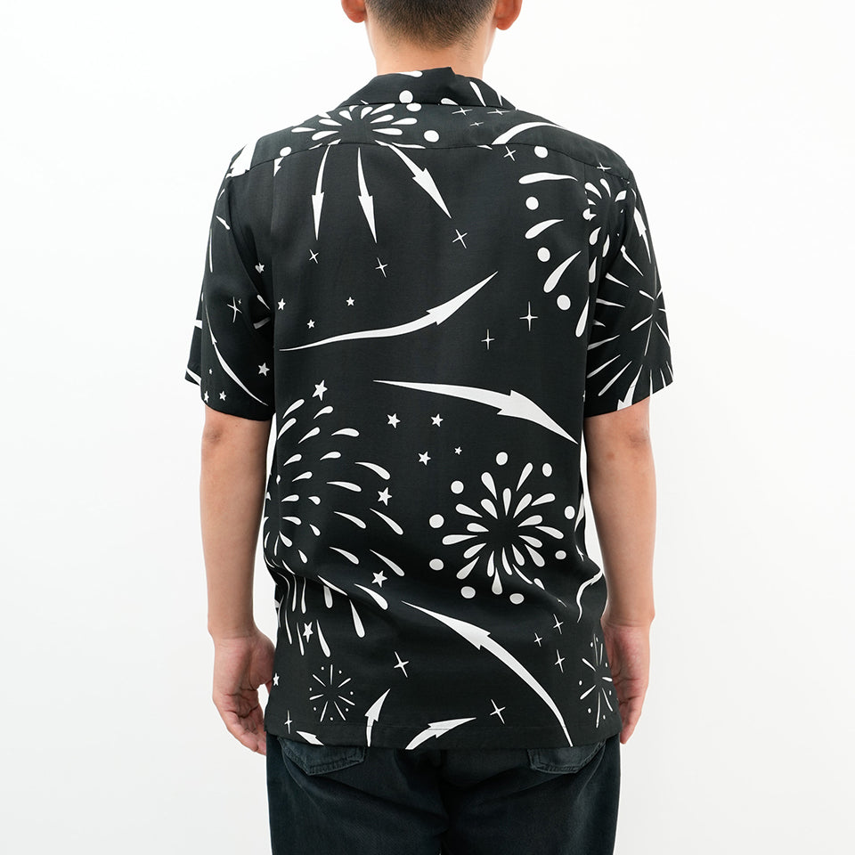 HANABI S/S SHIRTS - BLACK