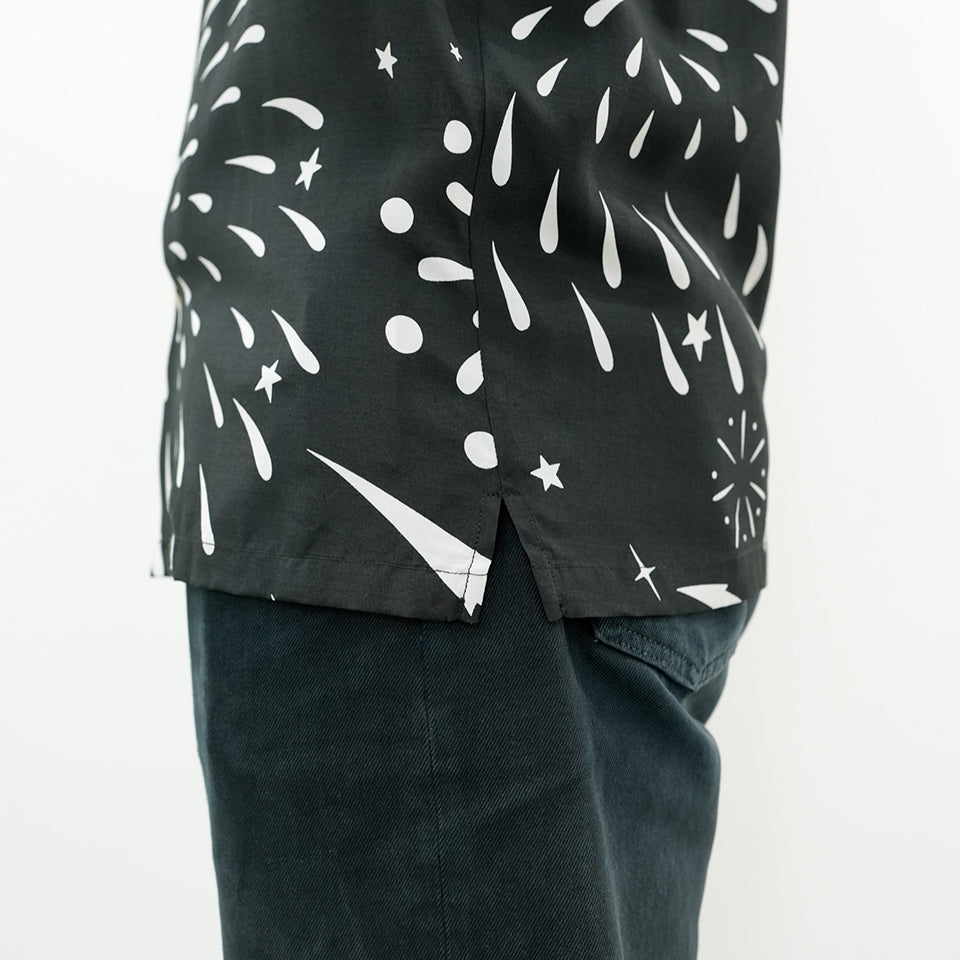 HANABI S/S SHIRTS - BLACK