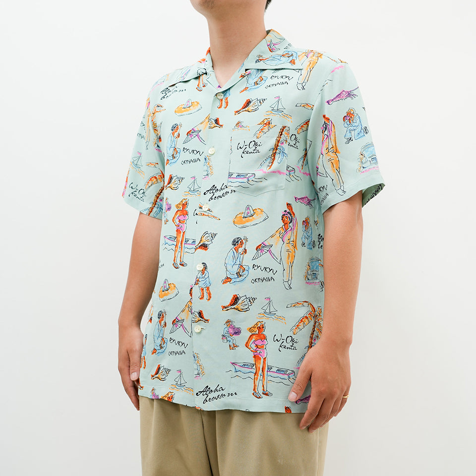 RYUKYU SOUVENIOR S/S SHIRTS [2 COLORS]