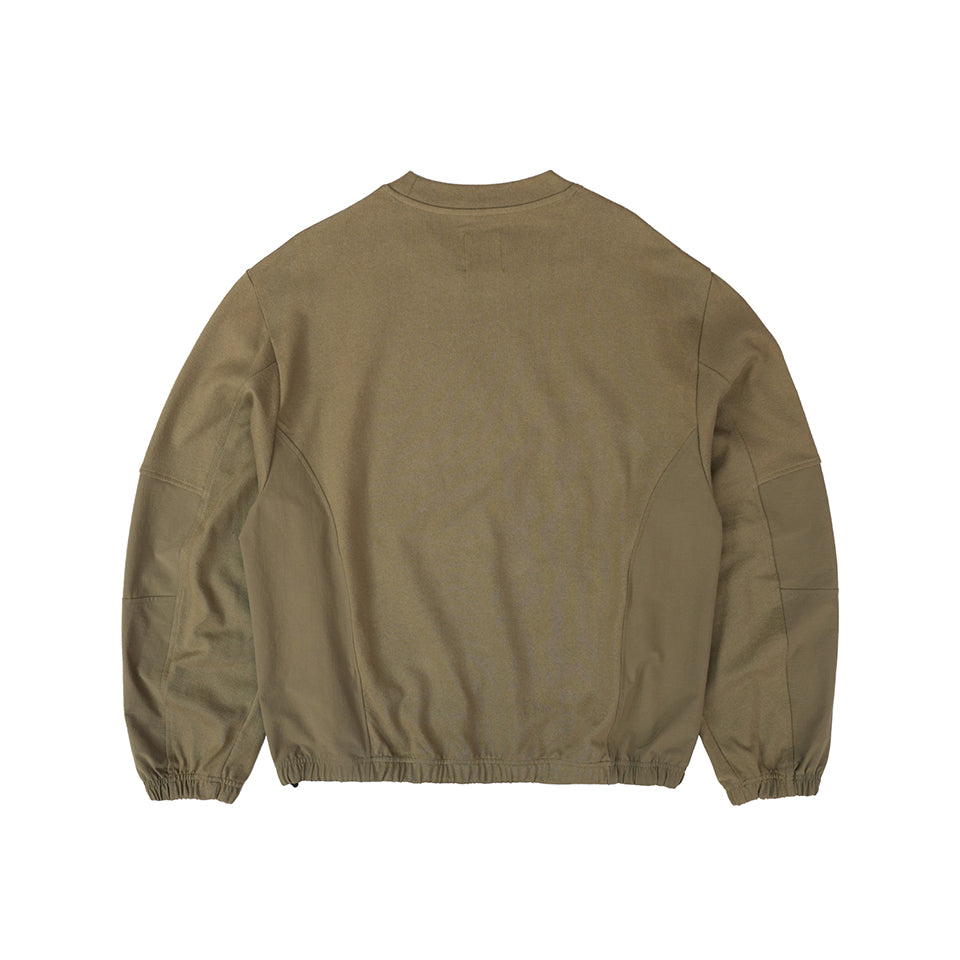 Paneled Crewneck [2 COLORS]