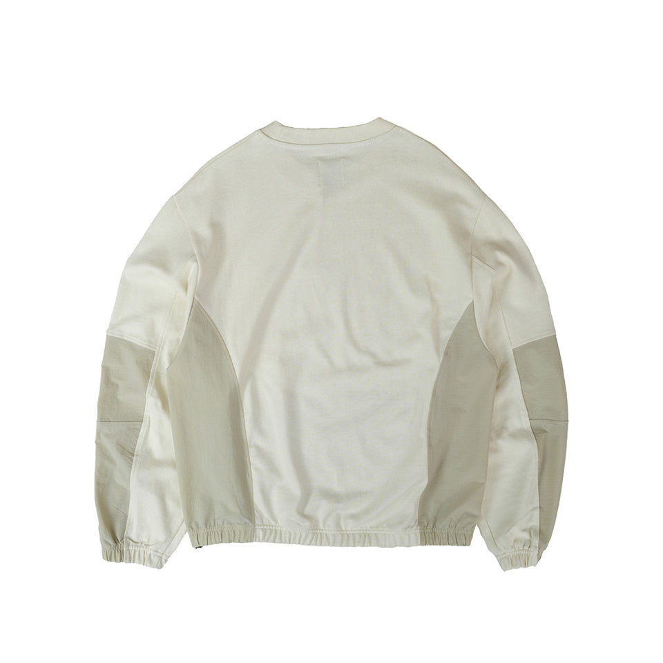 Paneled Crewneck [2 COLORS]