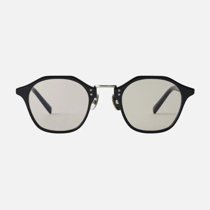 SATCHMO2 01. Shiny Black / Silver / (b) Lt.Brown