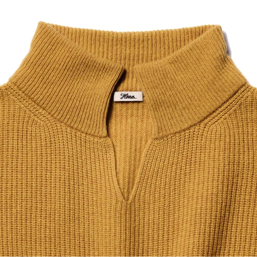 stand collar pullover