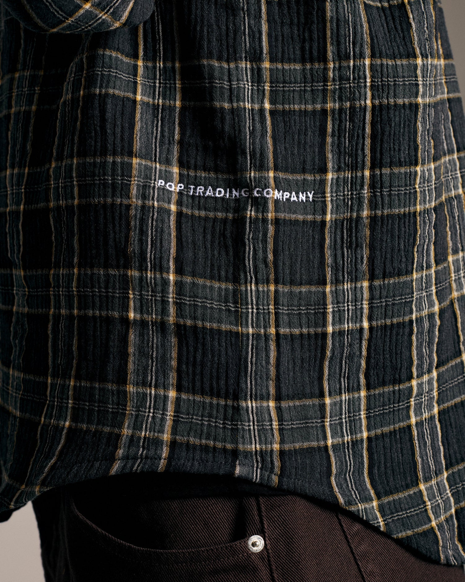 CHECKED SHIRT IN GREY