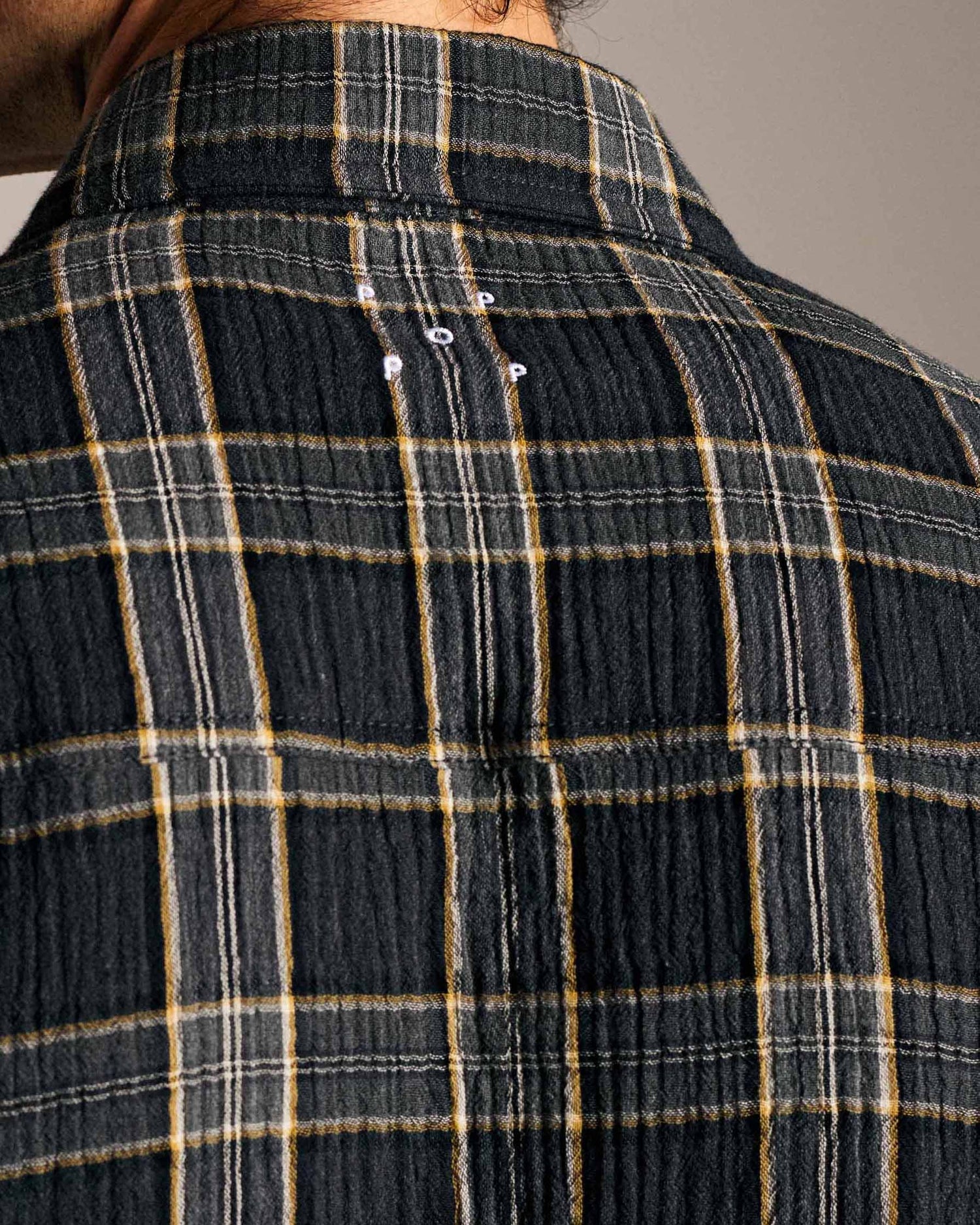 CHECKED SHIRT IN GREY