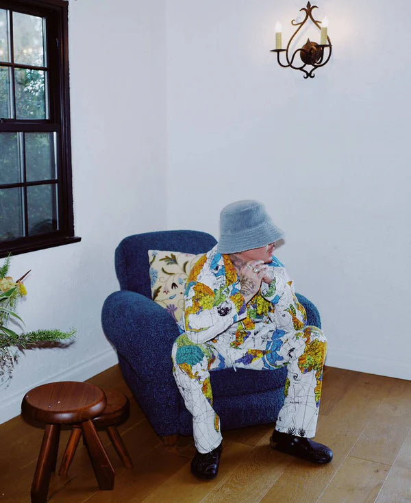SM-S23-0000-082/DW_PAJAMA SH/WORLD MAP/W