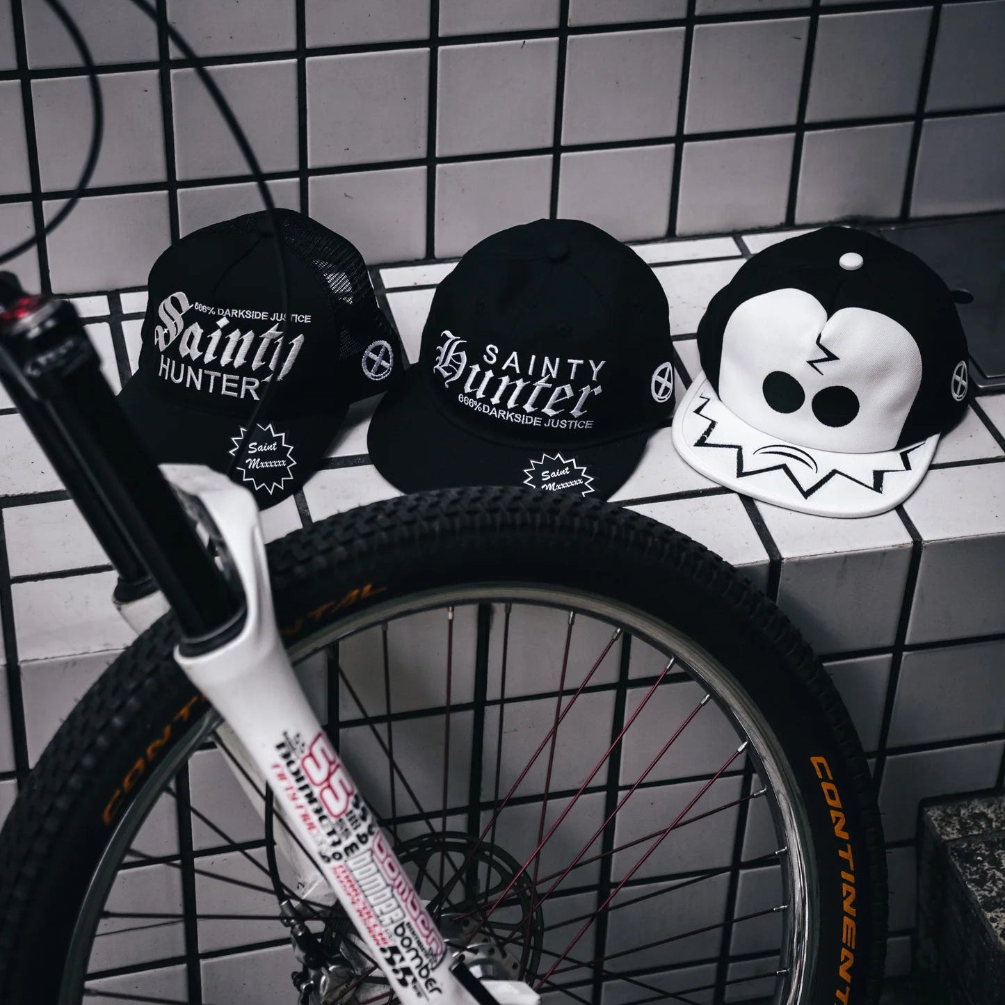 SM-MK8-0000-C36/BH_CAP/SKULL-KUN/BLACK