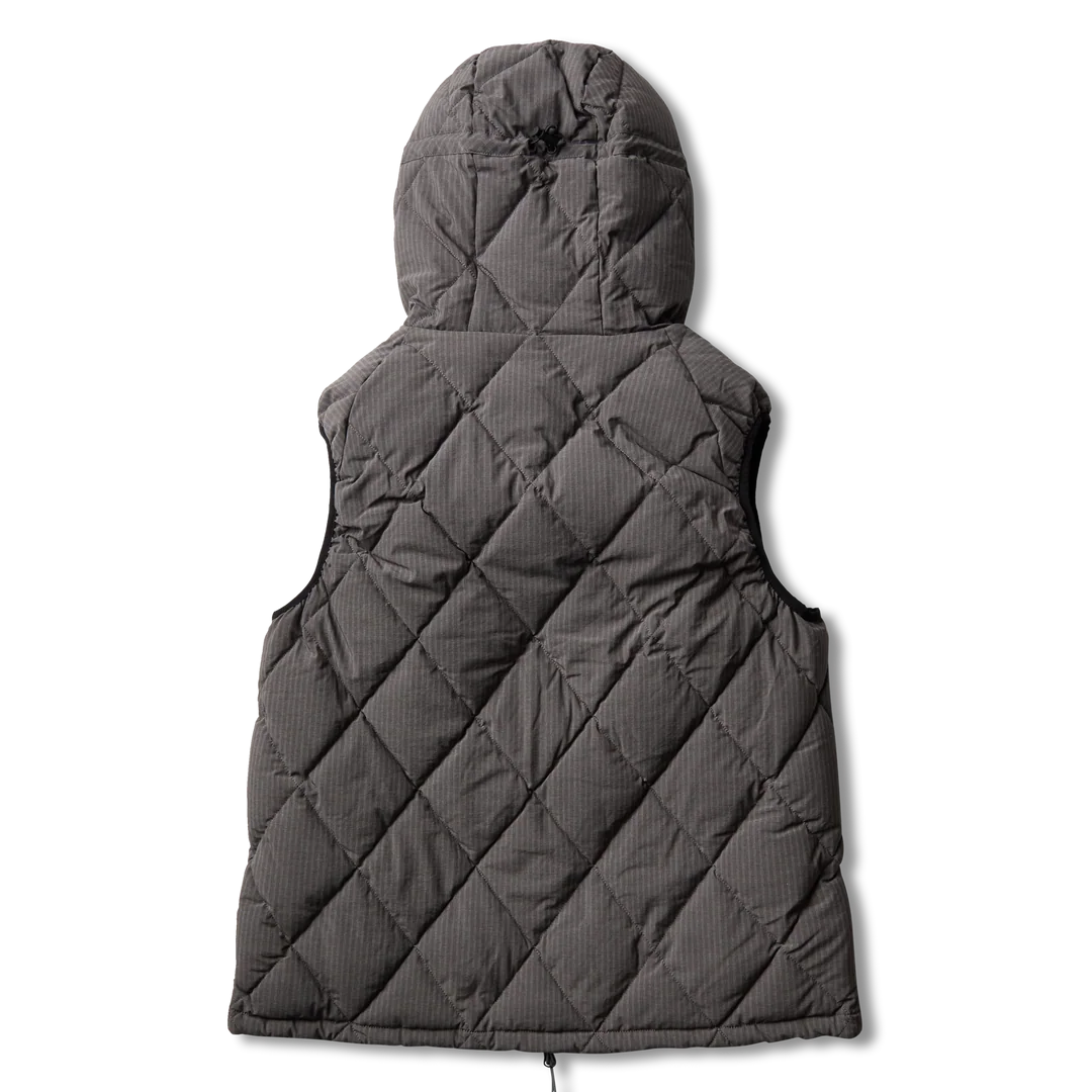 Nuna 800 Fill Power Pinstriped Down Vest