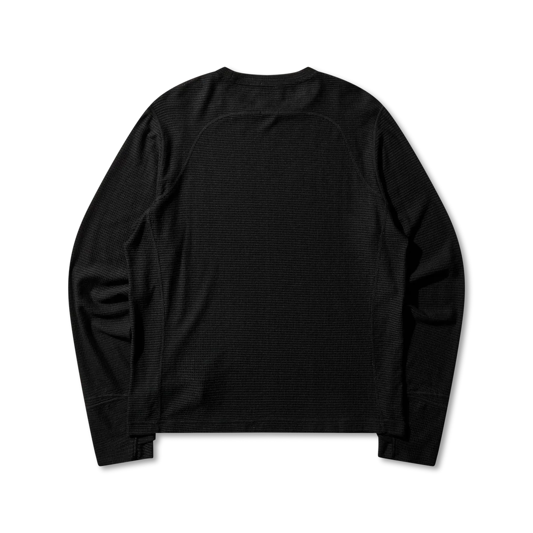 Ashi Wool Tencel Baselayer Long Sleeve [2COLORS]