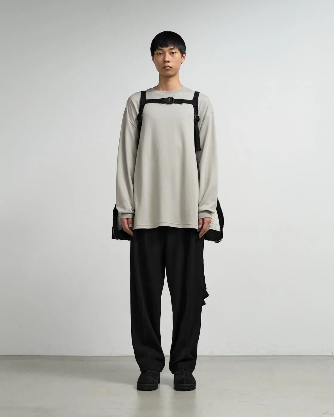 Fulled Wool Twill Flight Jacket [GU263-30411]