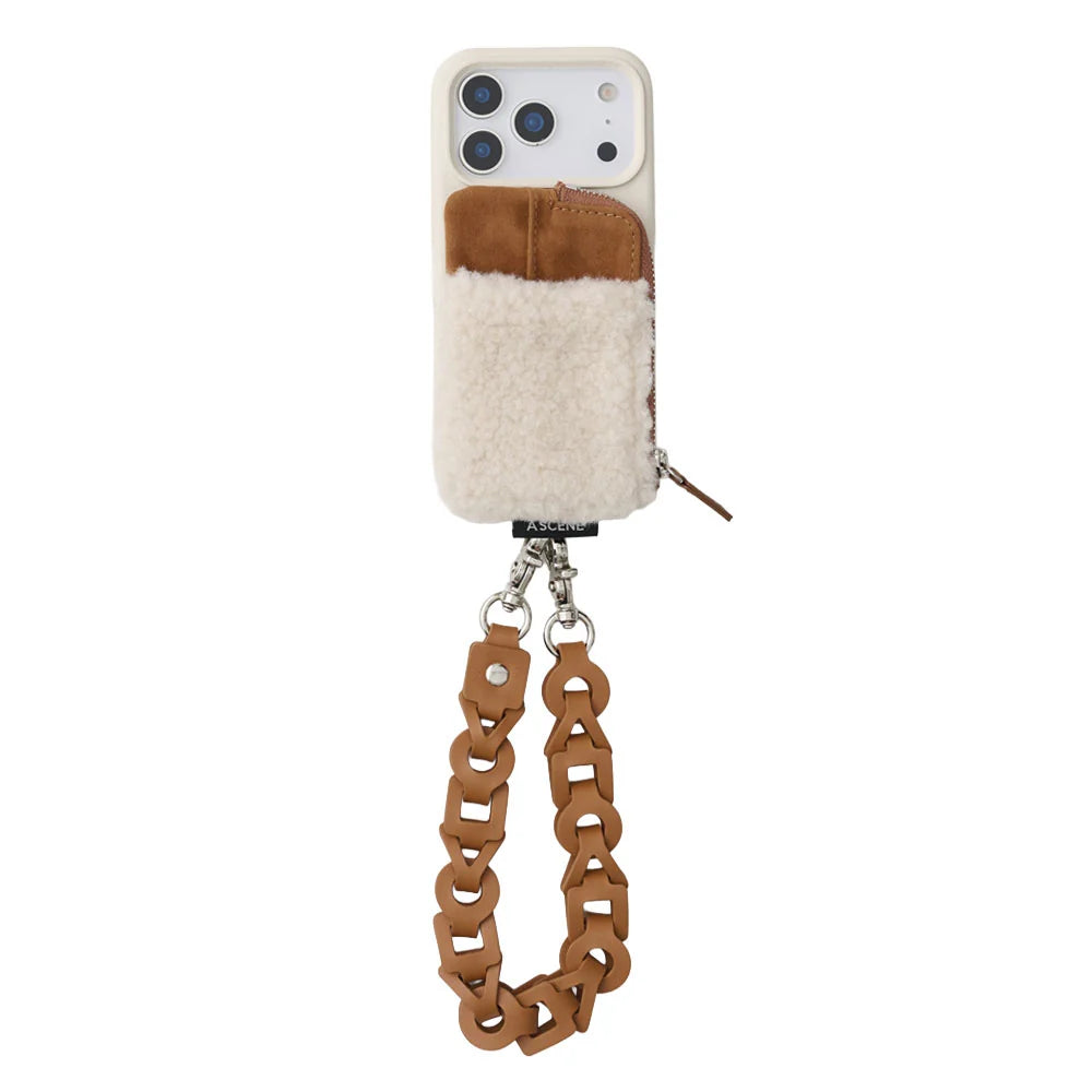 Space leather strap