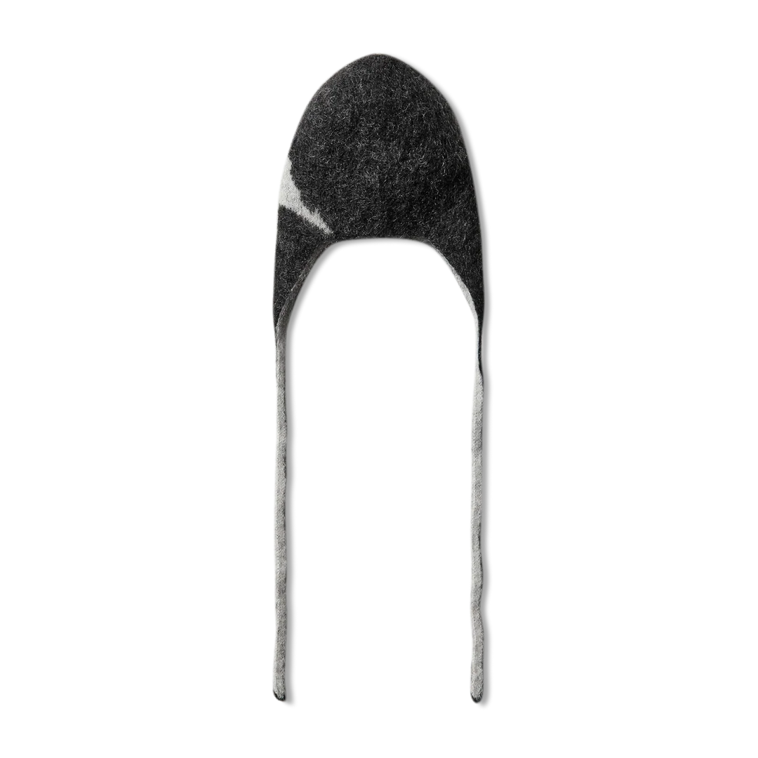 Logo Mohair Bonnet Beanie