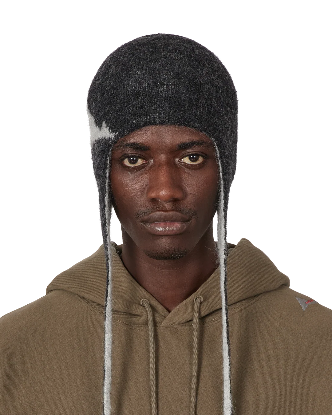 Logo Mohair Bonnet Beanie