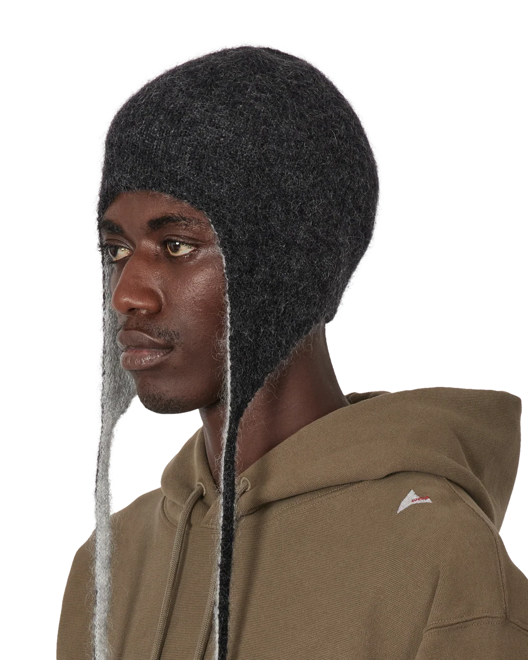 Logo Mohair Bonnet Beanie