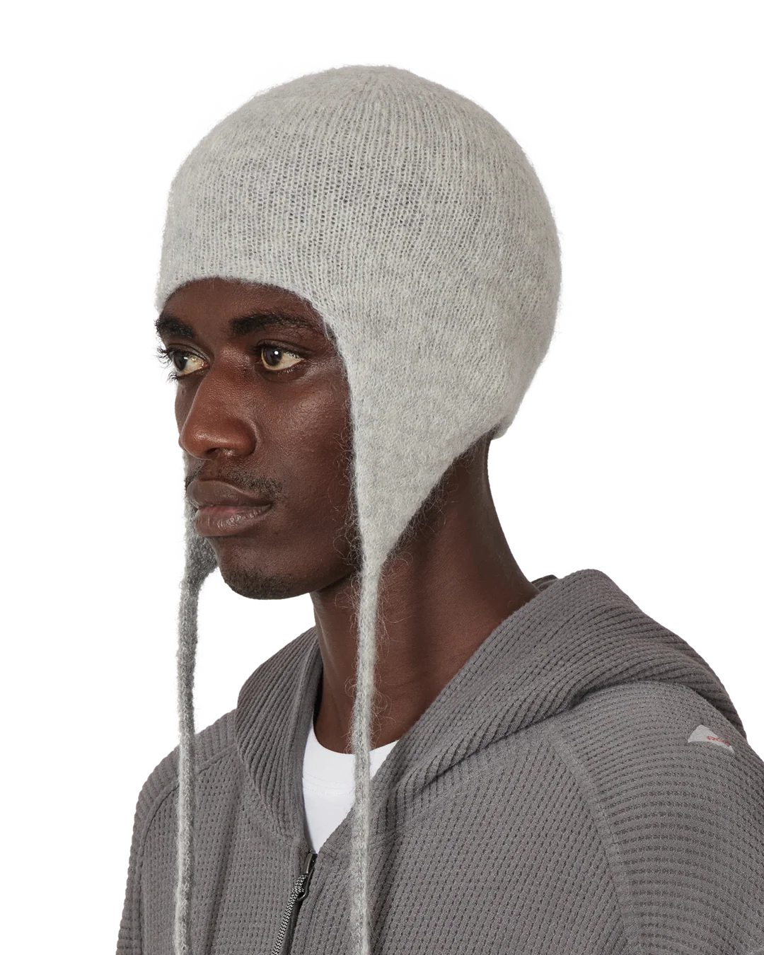 Logo Mohair Bonnet Beanie