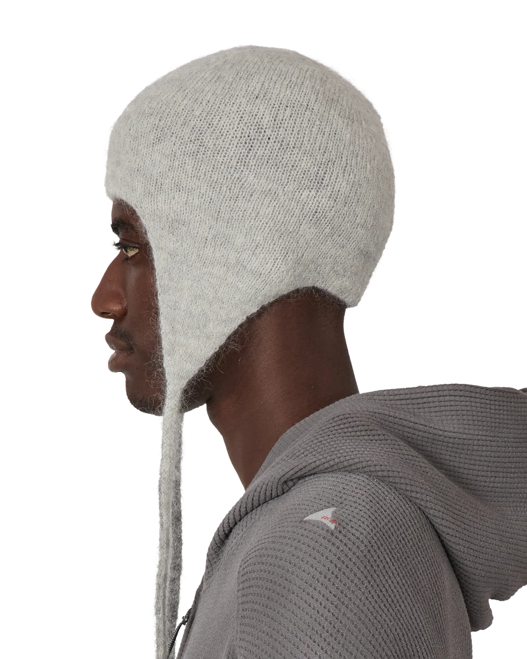 Logo Mohair Bonnet Beanie