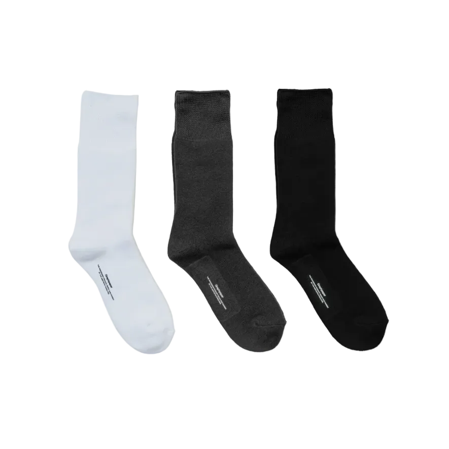 Graphpaper 3-Pack Socks [GU263-90294B]