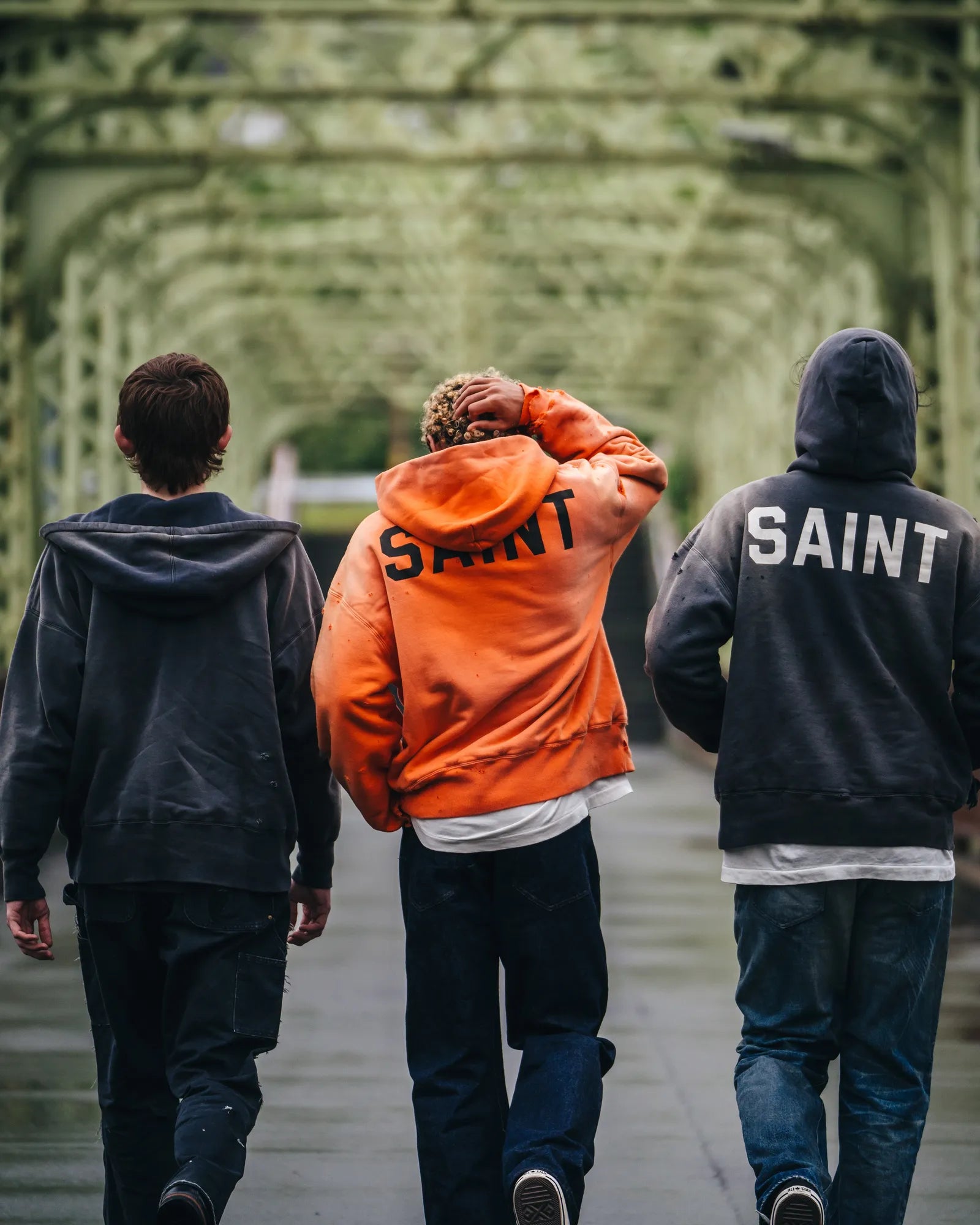 SM-HR1-0000-C57/BB_DBL FACE HOODIE/SAINT/ORANGE
