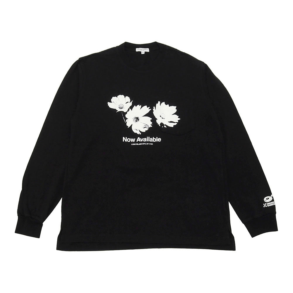 Printed Cross Crew Neck L/S T-shirt 26SS