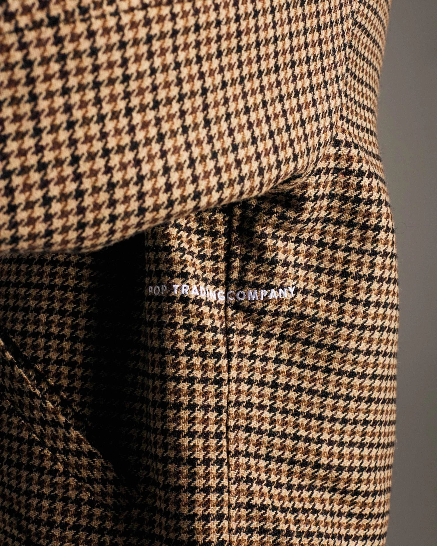 HARRINGTON JACKET IN HOUNDSTOUTH