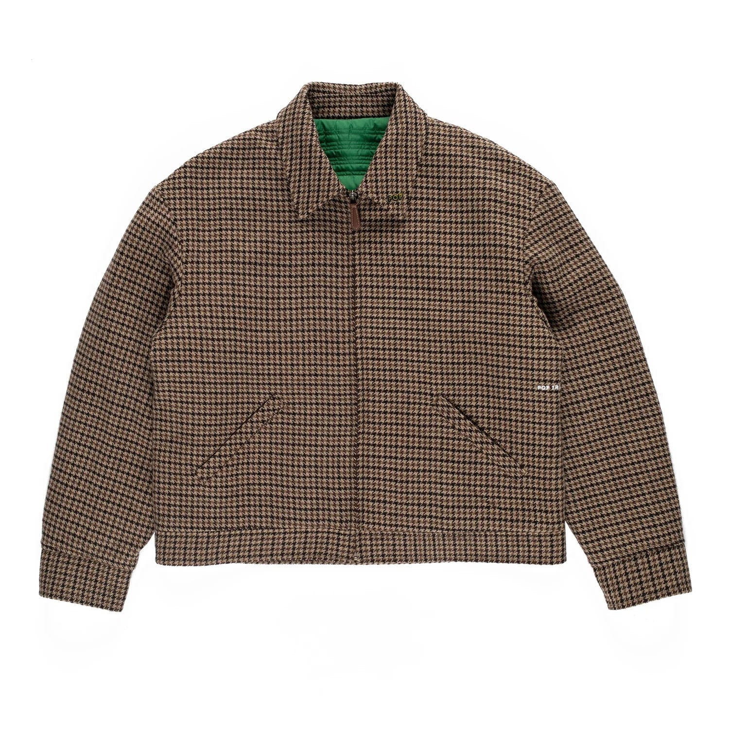 HARRINGTON JACKET IN HOUNDSTOUTH