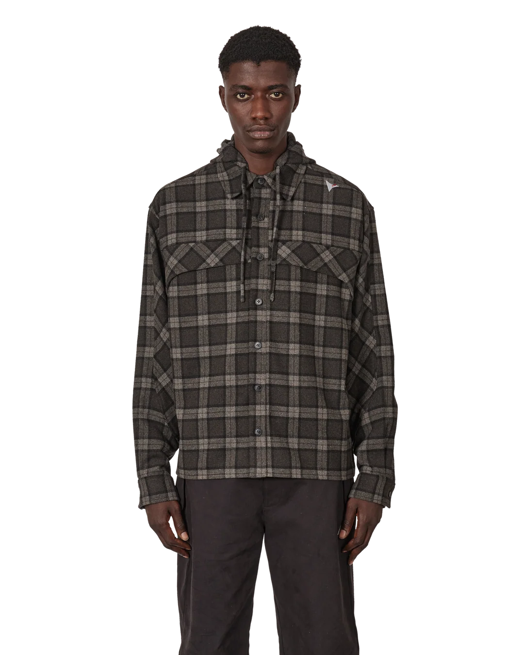 Logger Wool Check Long Sleeve Shirt