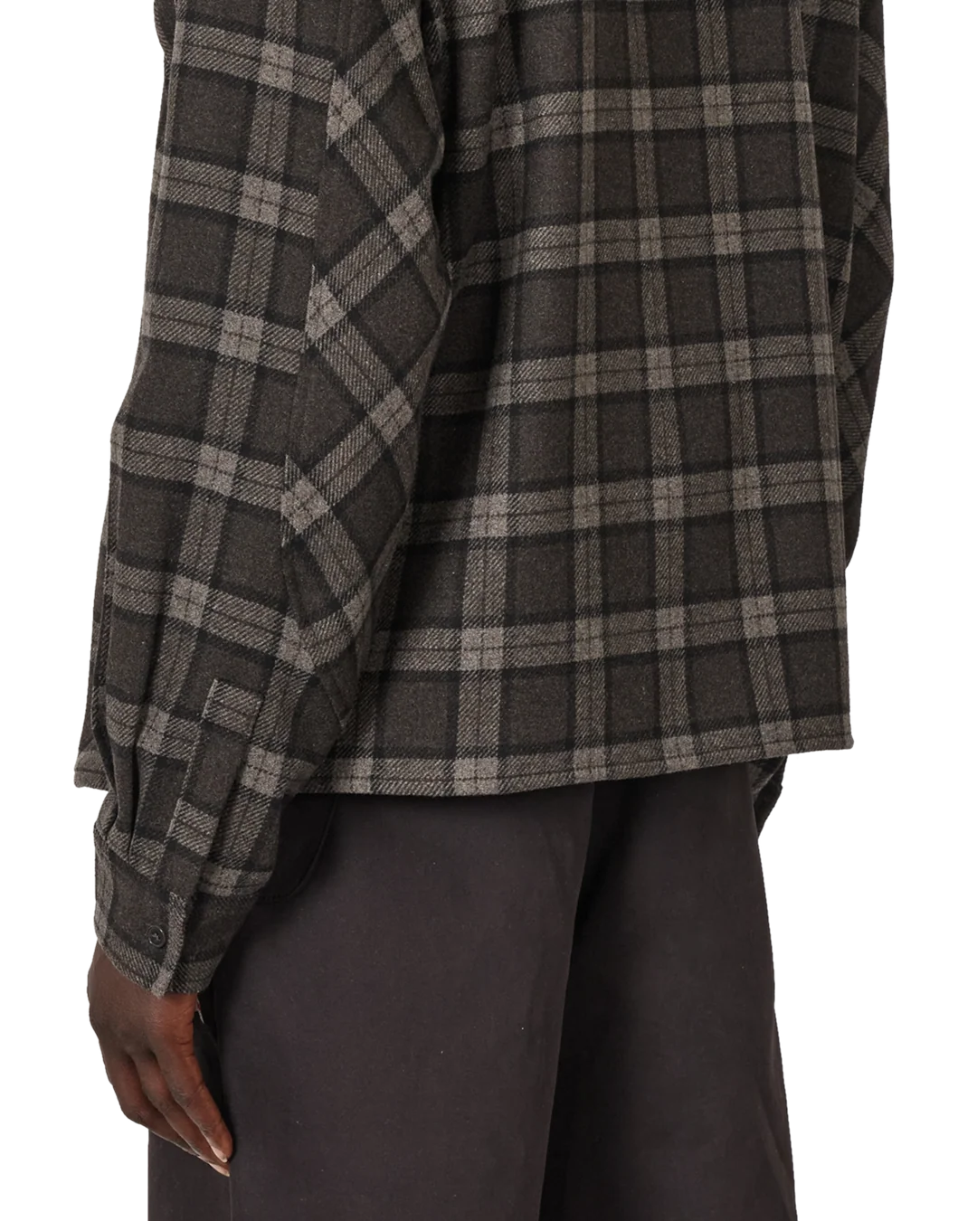 Logger Wool Check Long Sleeve Shirt