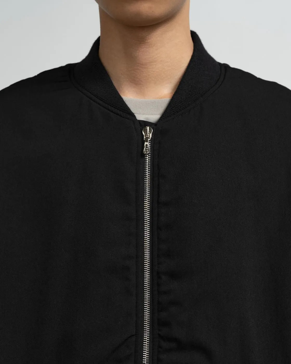 Fulled Wool Twill Flight Jacket [GU263-30411]