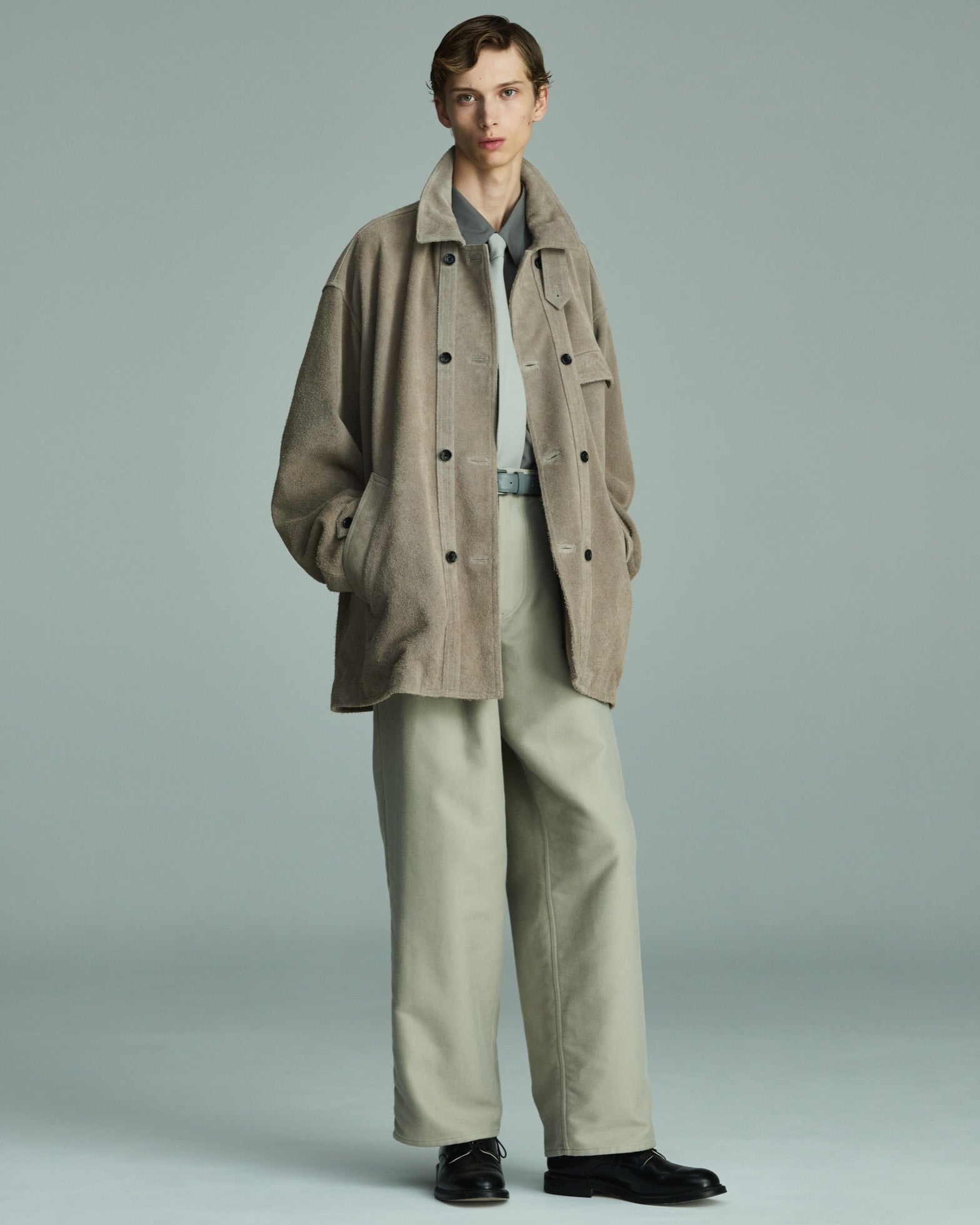 Hairy Suede Corbusier Jacket [GM263-30325]