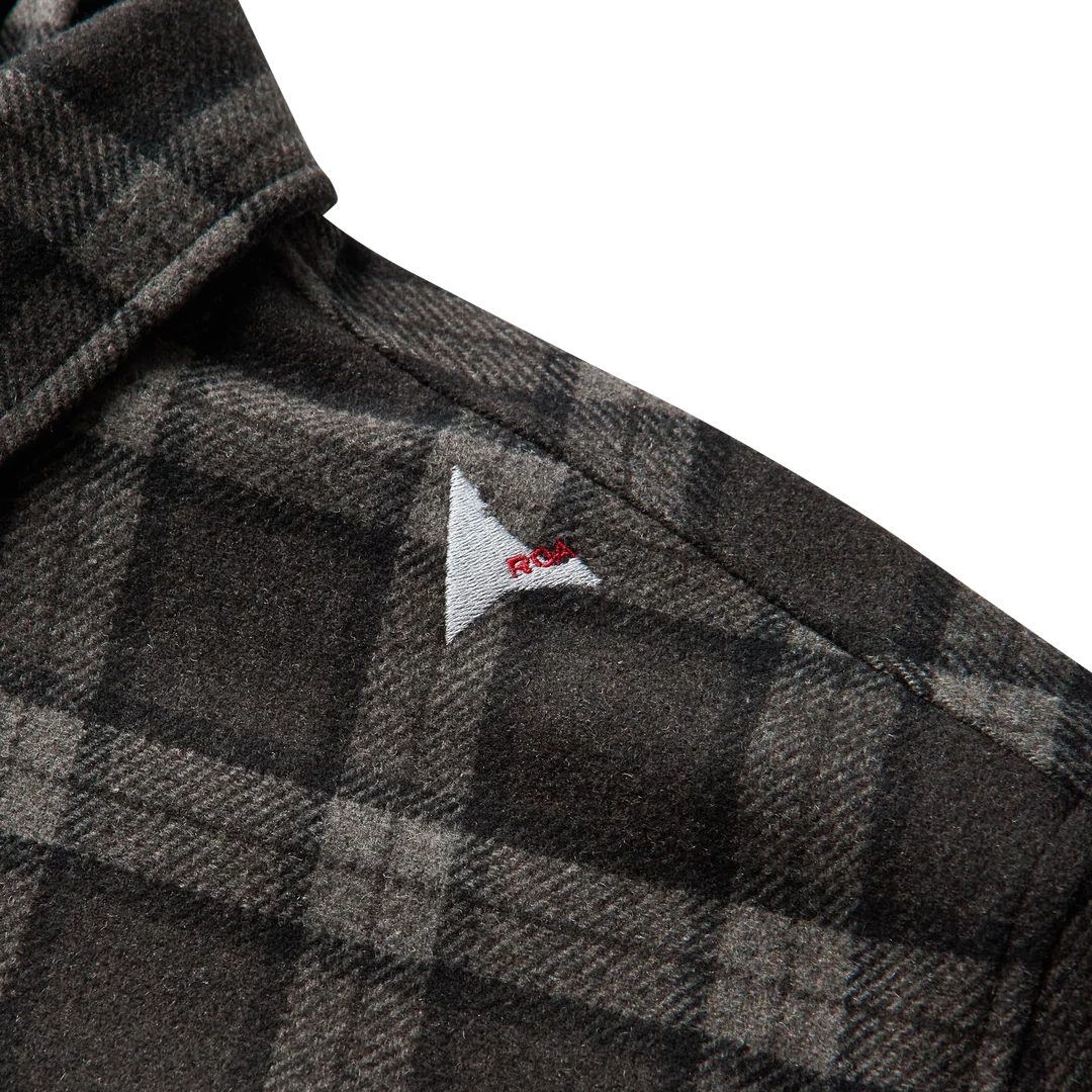 Logger Wool Check Long Sleeve Shirt