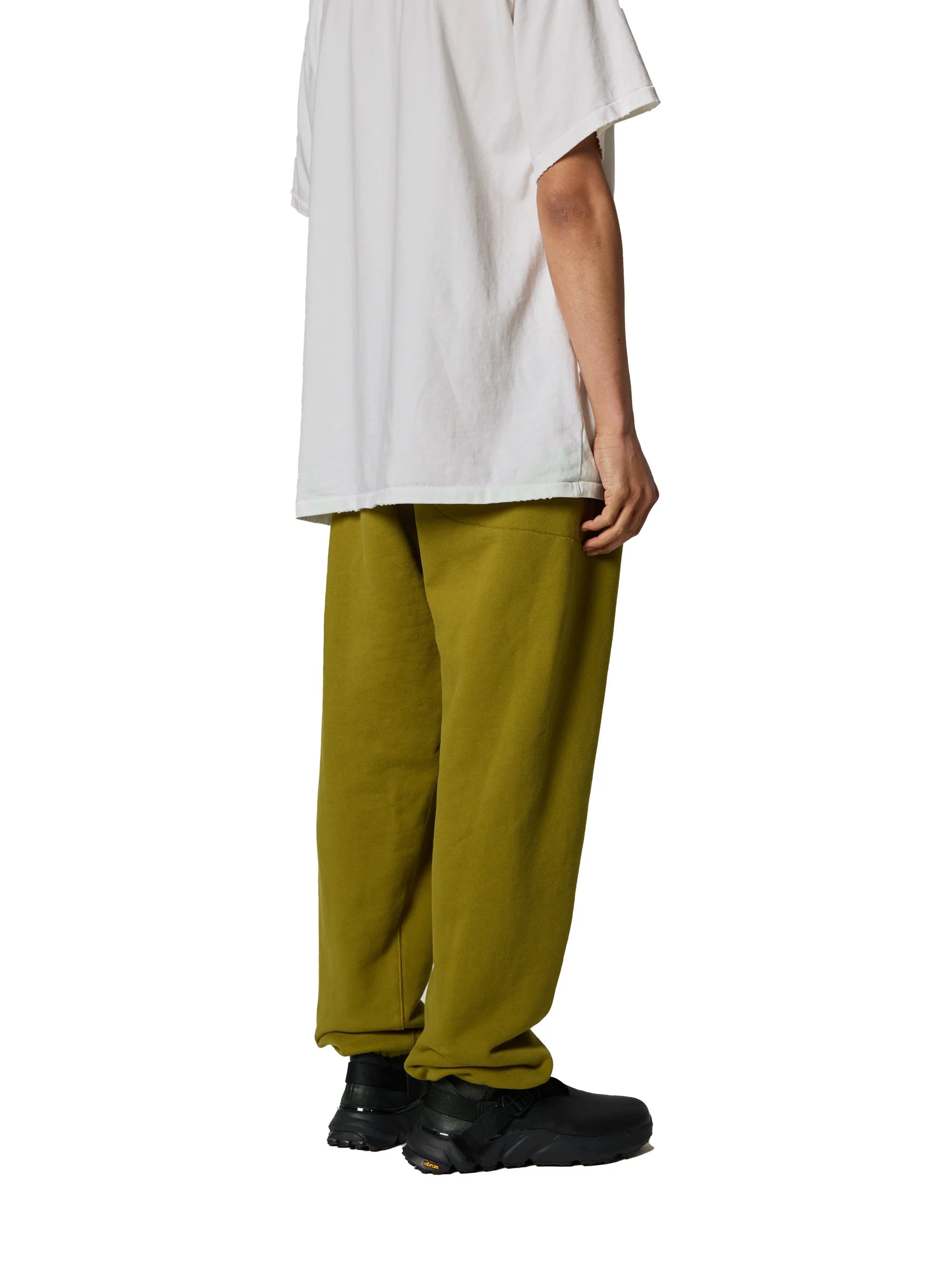 RESEARCHED EASY PANTS / COTTON SWEAT [2COLORS]