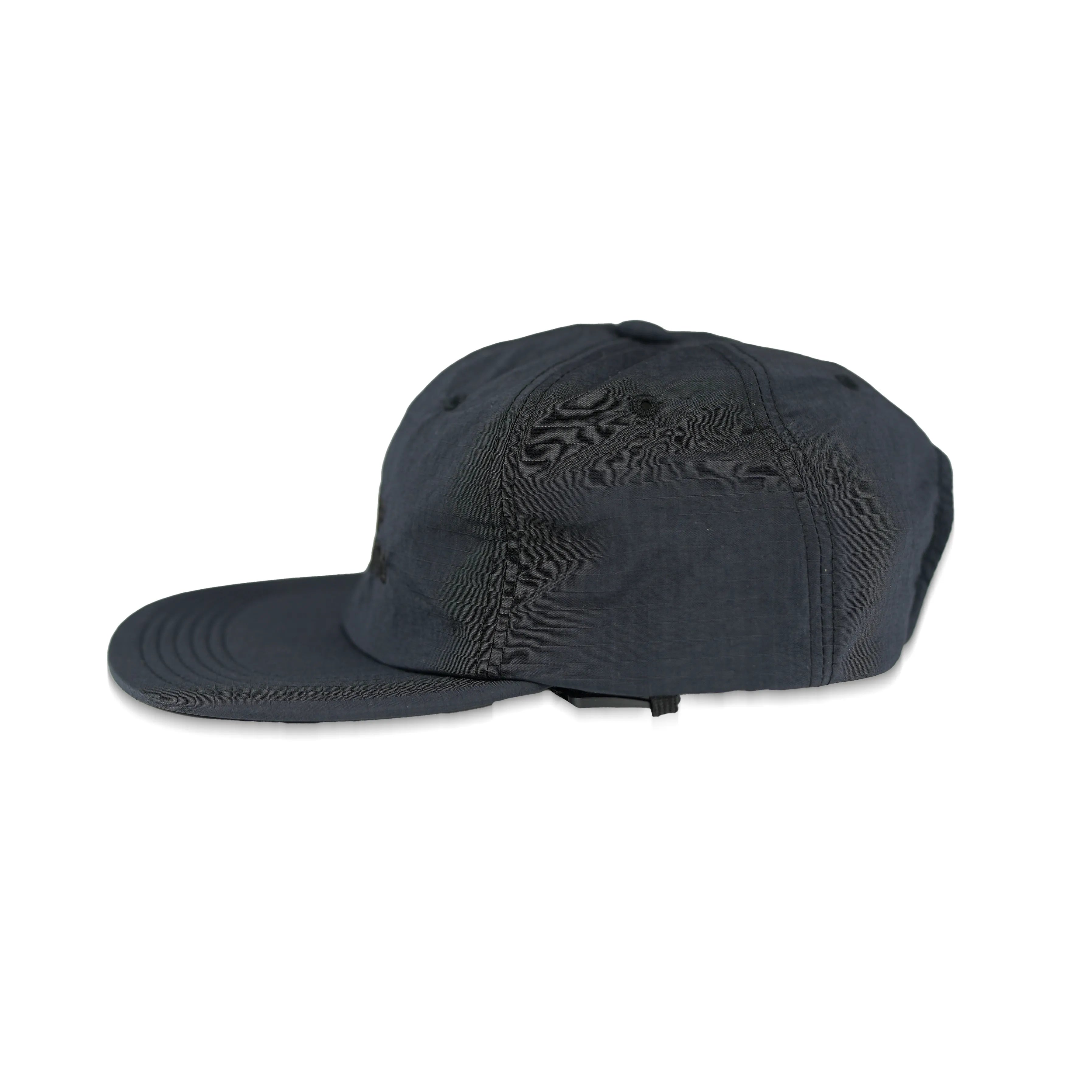 SOFT BRIM 6 PANEL CAP w/ CHIN STRAP [4COLORS]