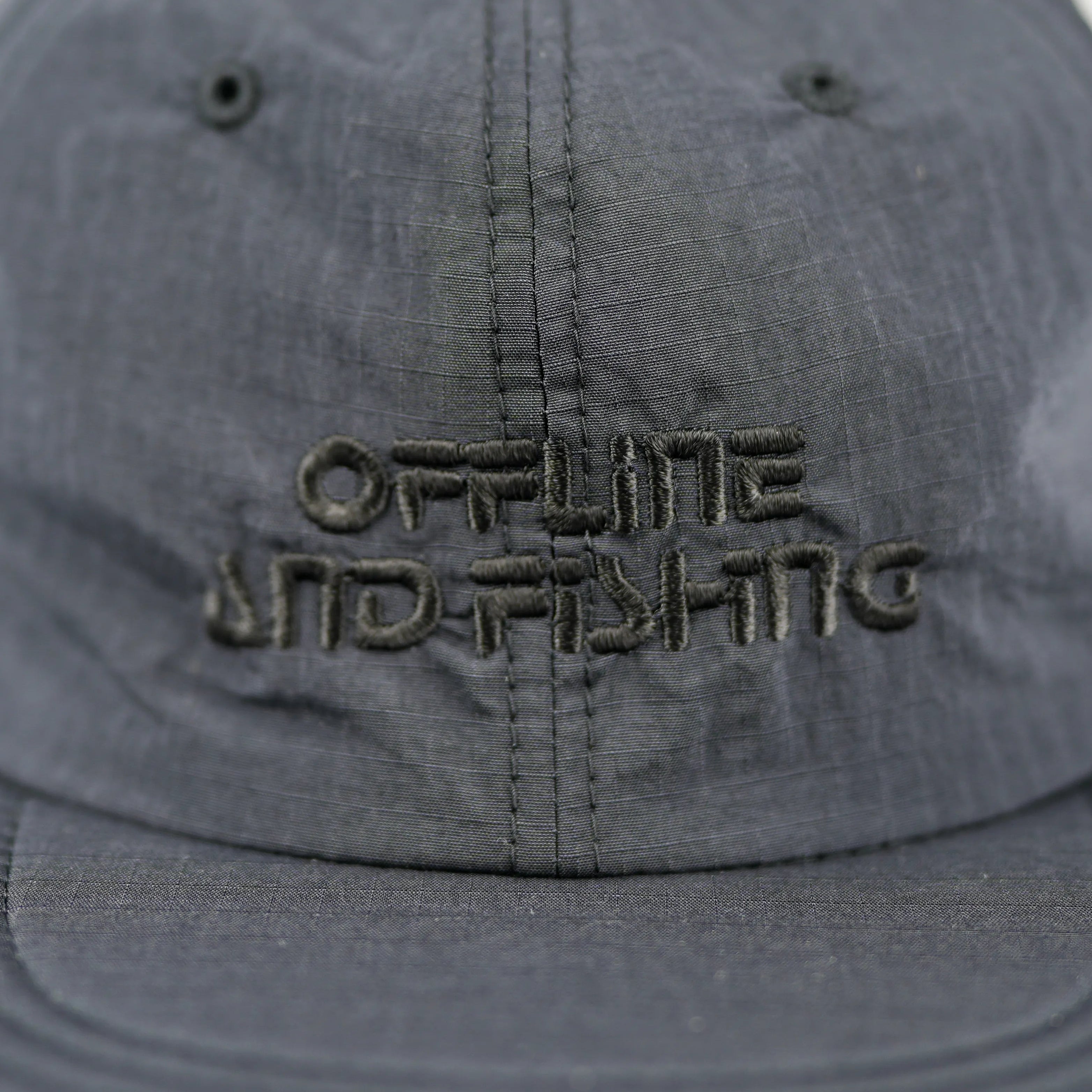 SOFT BRIM 6 PANEL CAP w/ CHIN STRAP [4COLORS]